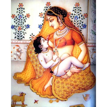 Yashoda feeds Krishna